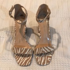 The Limited tiger print pumps.